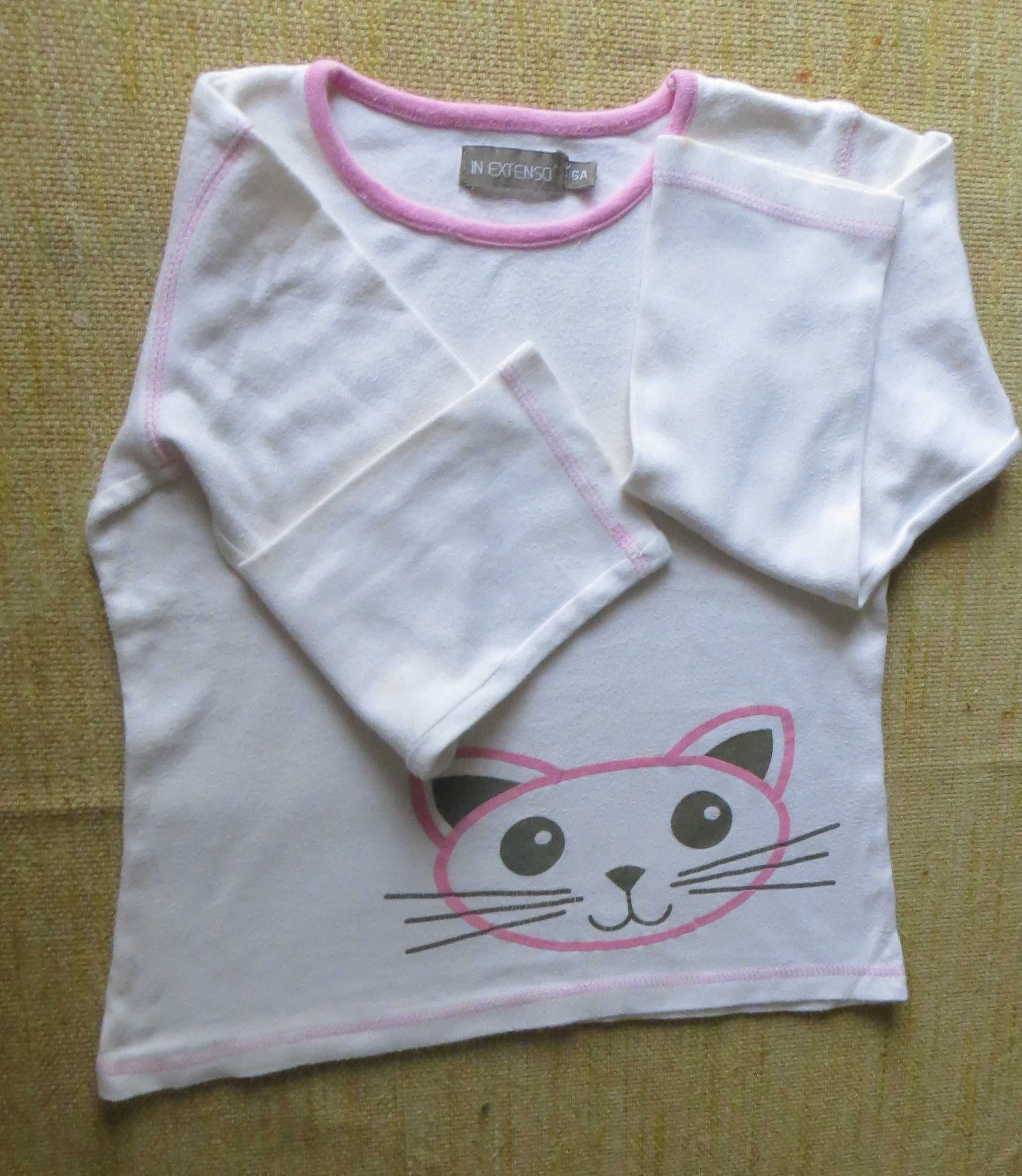 Pijama Hello Kitty In Extenso - Composição 100% Algodão - 6 Anos