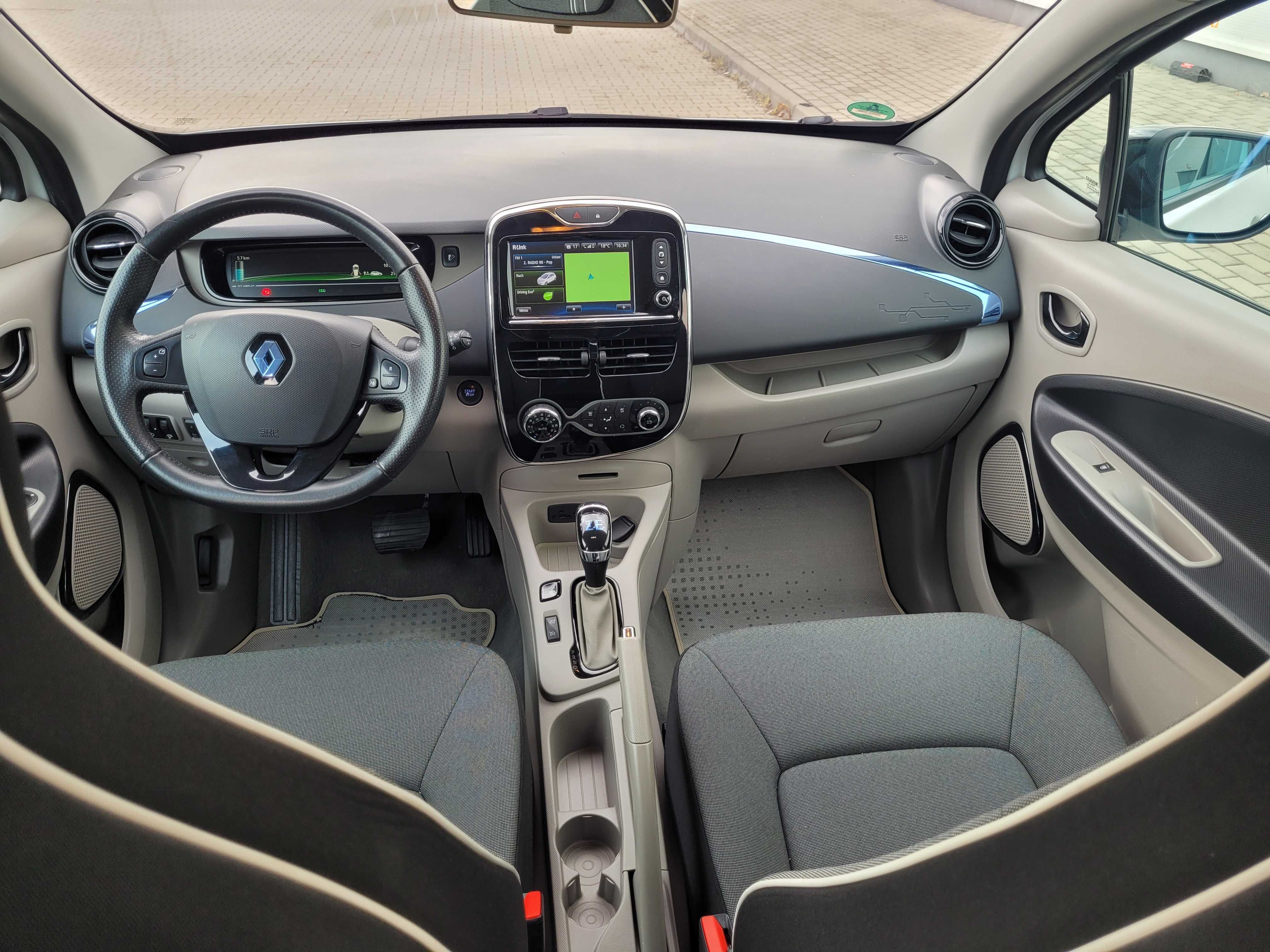 Renault Zoe z BATERIĄ, elektryk, jazda za 0zł/100km, zadbany, kamera