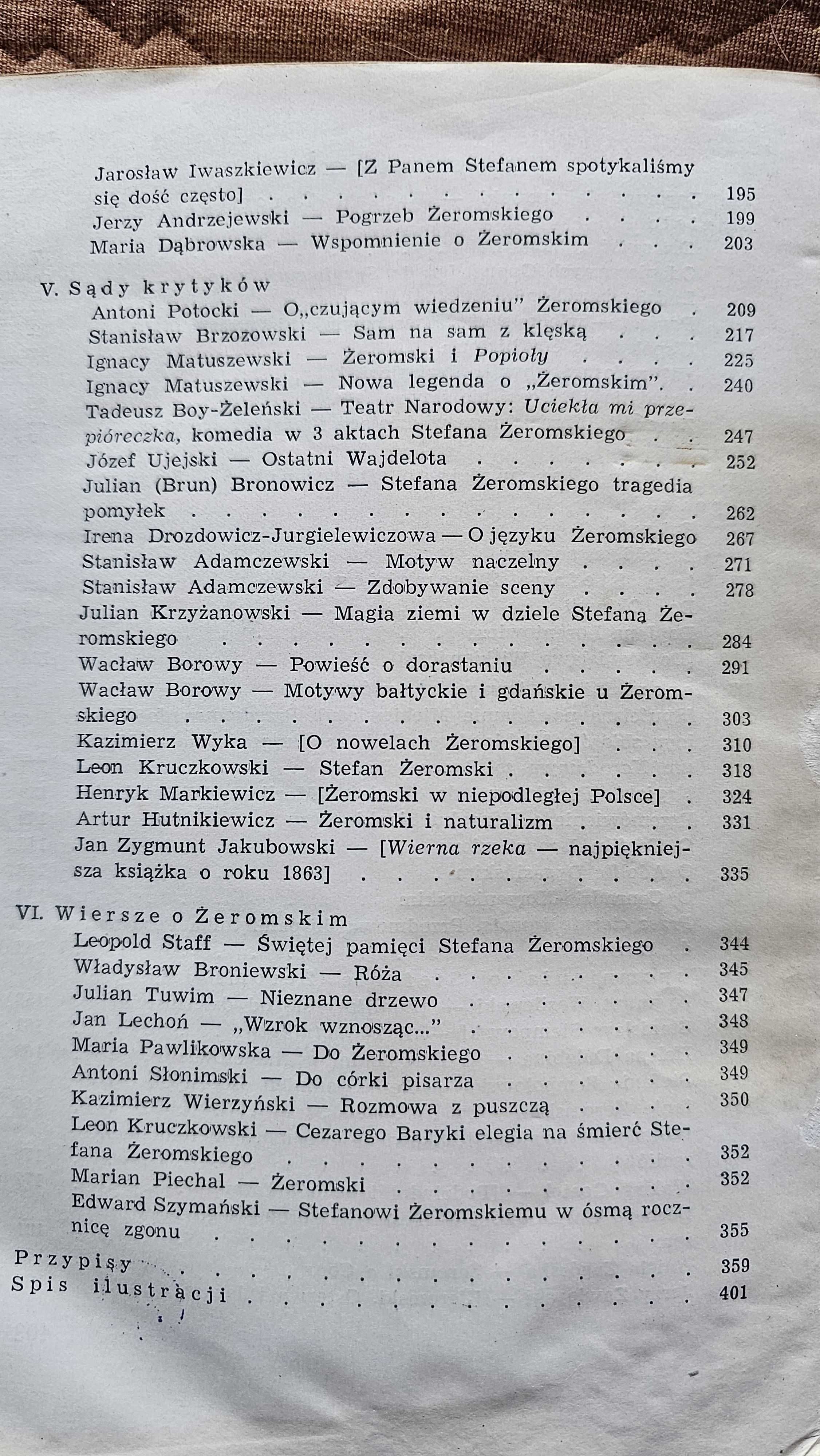 A6 Stefan Żeromski Biblioteka Polonistyki Jan Zygmunt Jakubowski
