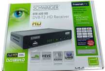 Tuner dekoder DVB-T2 HEVC Schwaiger DTR600HD