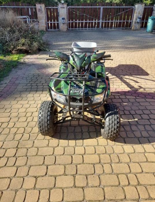 Quad 125 Duży 8 cali koła