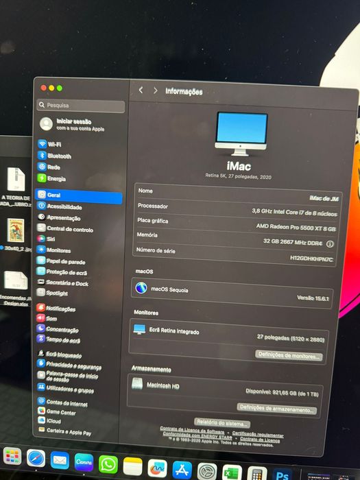 Imac 27' 32 GB (Como novo)