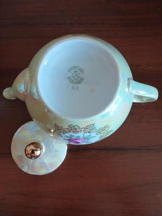 Пpедметы от чайного сeрвизa Роза ,ГДР FORTUNA  конец 1950-1960гг .