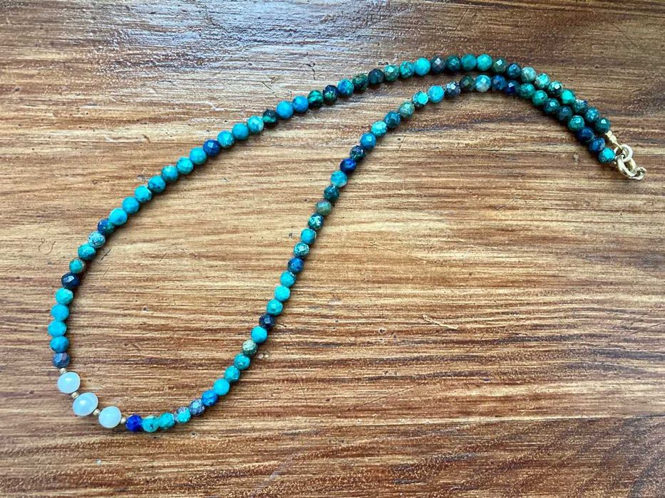 Naszyjnik z azurytu