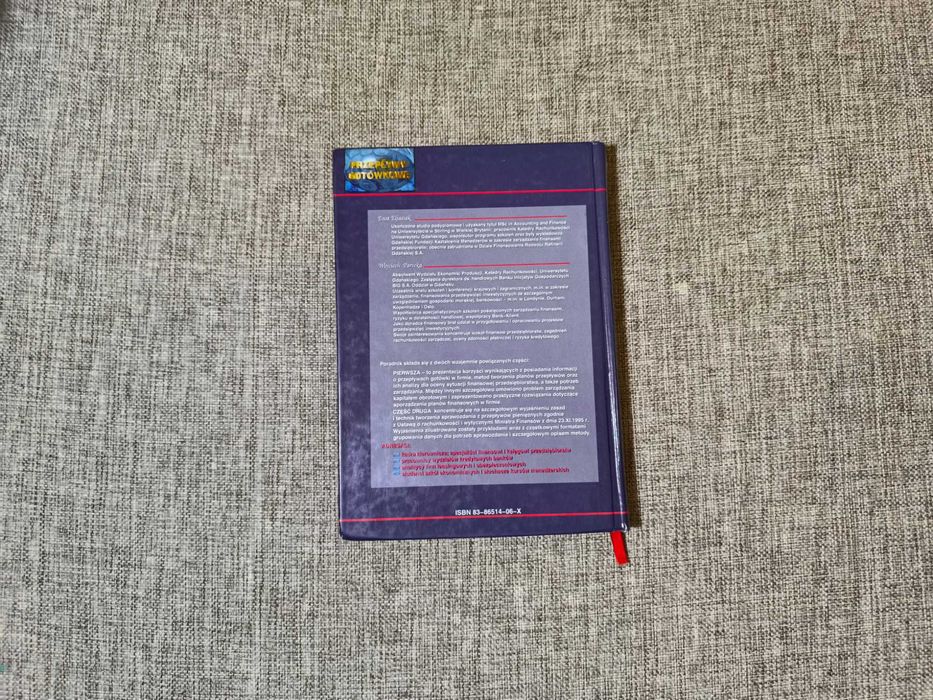 Przepływy gotówkowe - Ewa Eljasiak Parteka