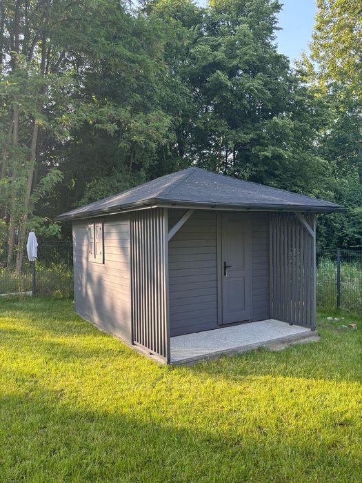 Domek narzędziowy, domek ogrodowy, szopka drewniana