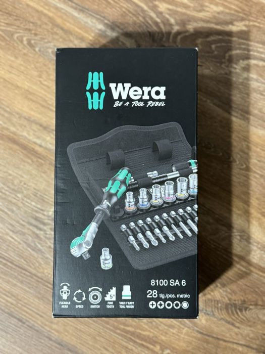 Wera Zyklop Speed 8100 SA 6 /EDC/набор инструмента/