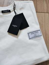 BALMAIN świetny T-shirt męski rozmiar M