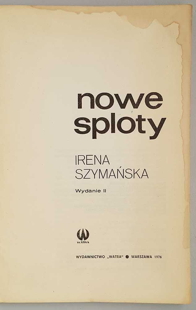 Nowe sploty Irena Szymańska