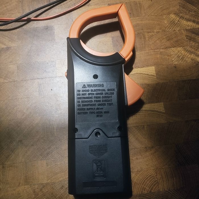 Струмовимірювальні кліщі, з функцією мультиметра та термопарою PROTEST