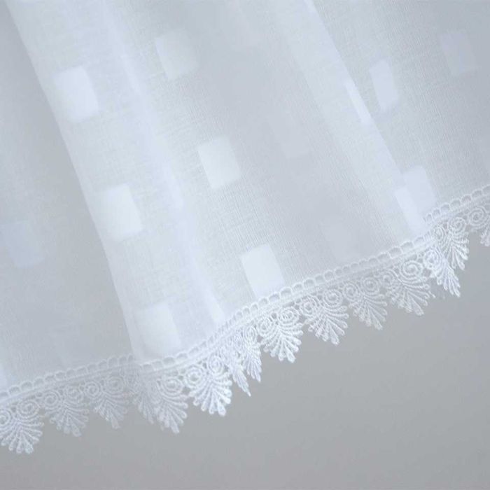 Zazdrostka, krótka firanka, kitchen curtain 110 x 40 cm