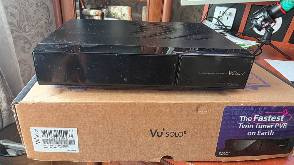 VU+ Solo SE DVB-S2 Enigma Openpli 9.0 z 2 glowicami