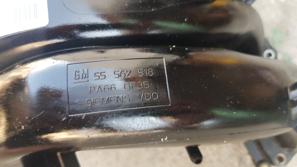 Kolektor ssący klapy wirowe z22yh 2.2 direct 155km opel vectra signum