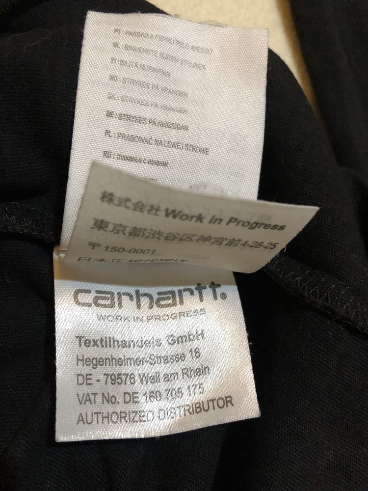 Carhartt Bawełniana koszulka męski longsleeve M