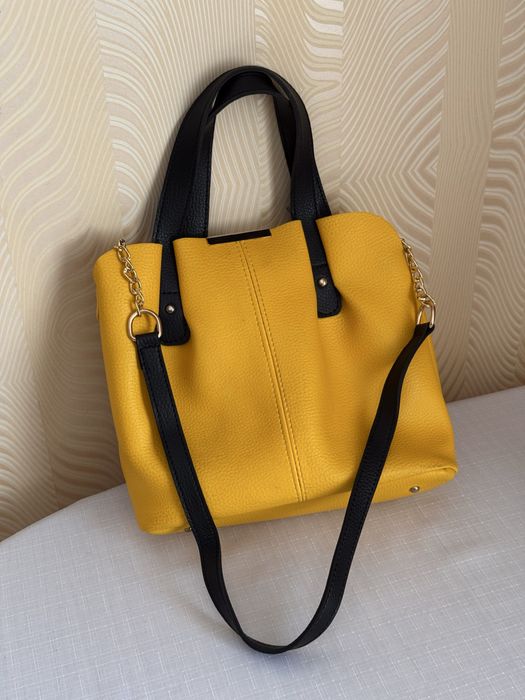 Жовта жіноча сумка