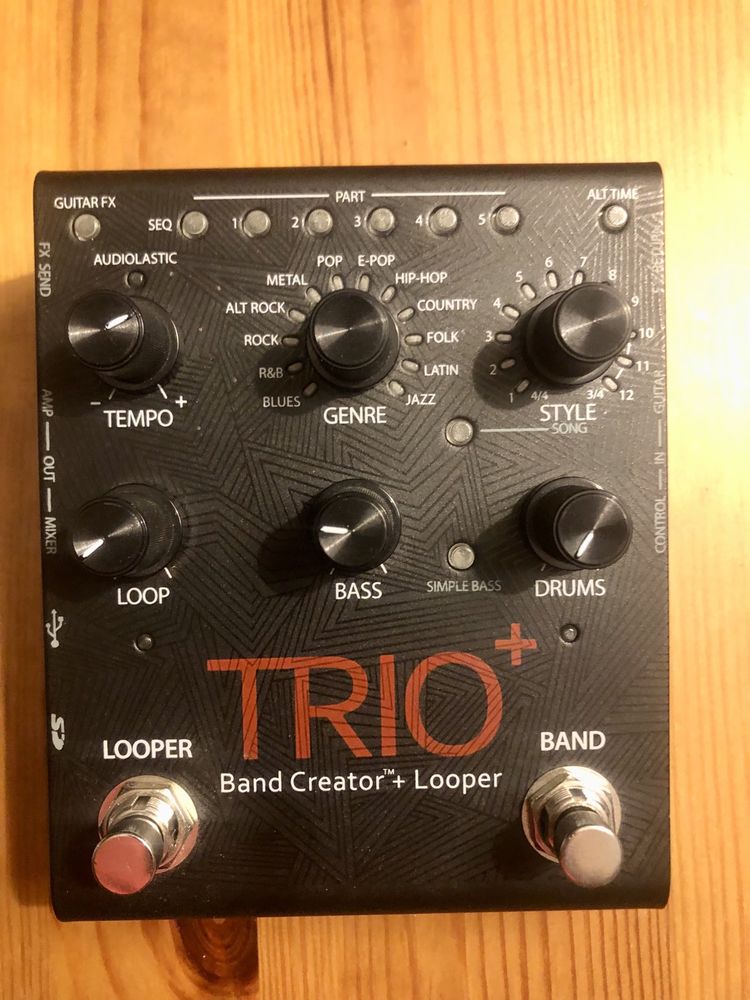 Digitech Trio Plus oraz Footswitch FS3X