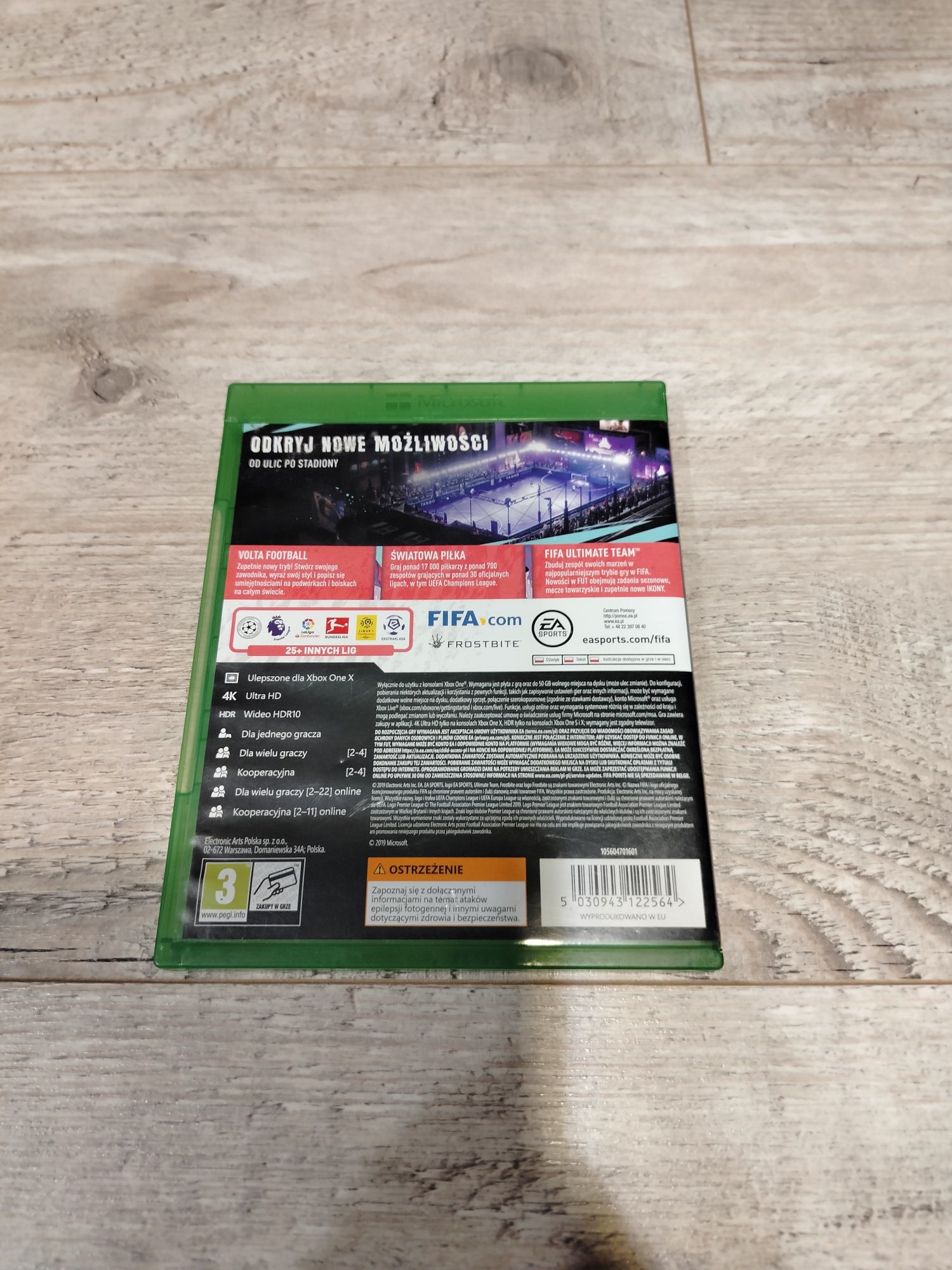 Gra FIFA 20 Xbox one