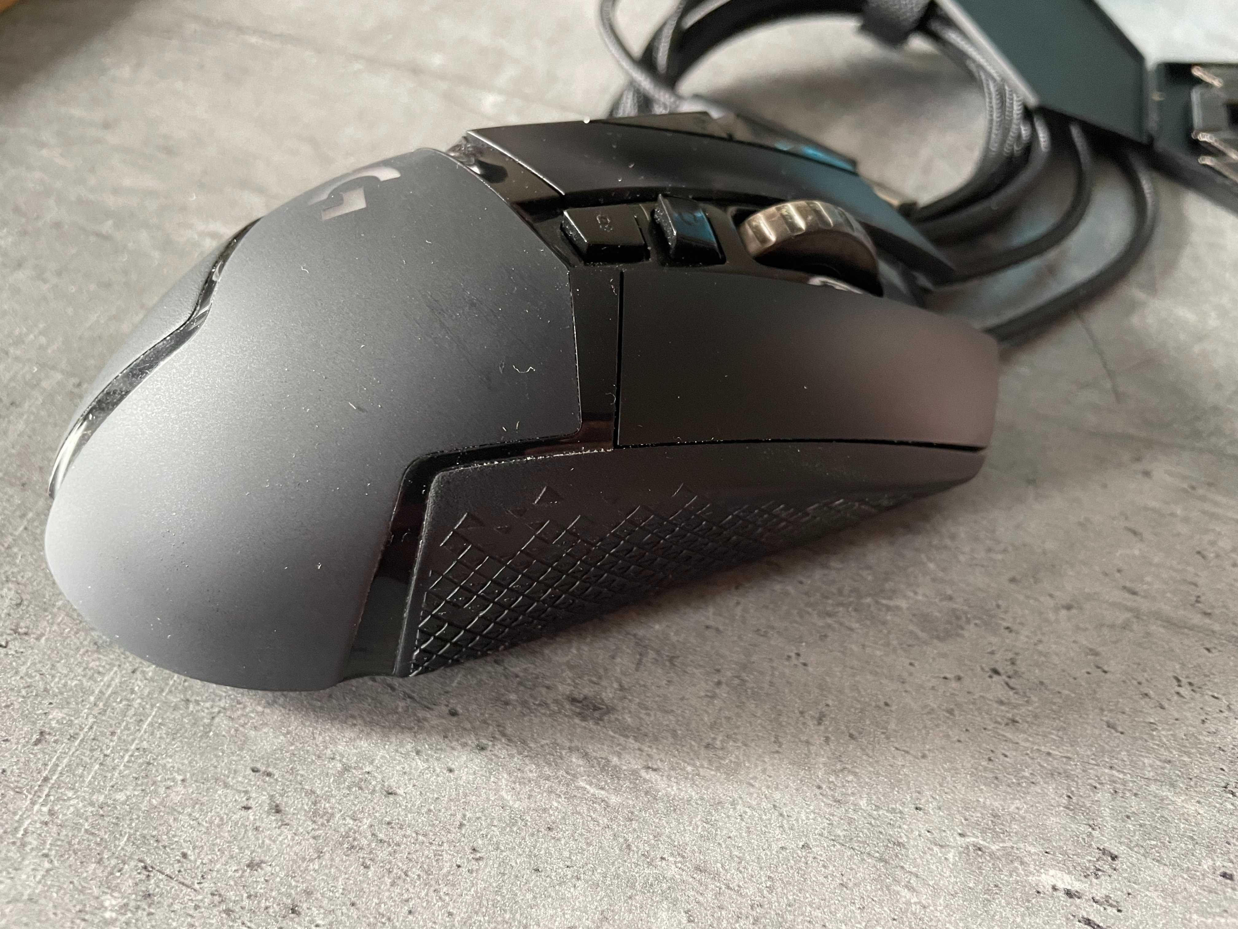 myszka Logitech G502 HERO + mouse bungee