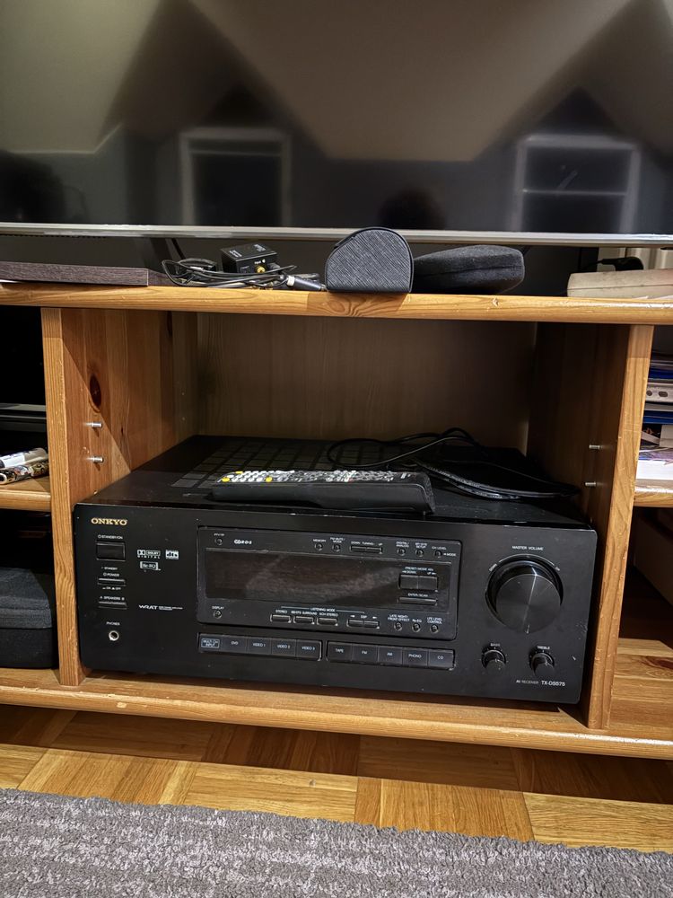Wzmacniacz onkyo tx-ds575 i kolumny estradowe