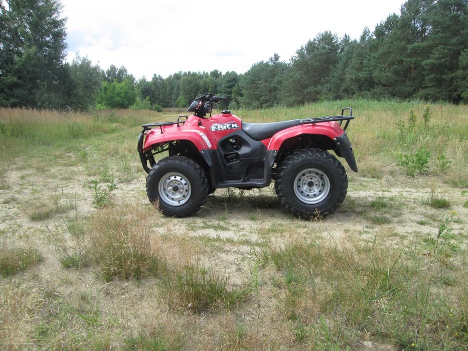 Quad ATV Suzuki QuadRunner Eiger 400 4x4 klad jak Cf Moto Polaris 4WD