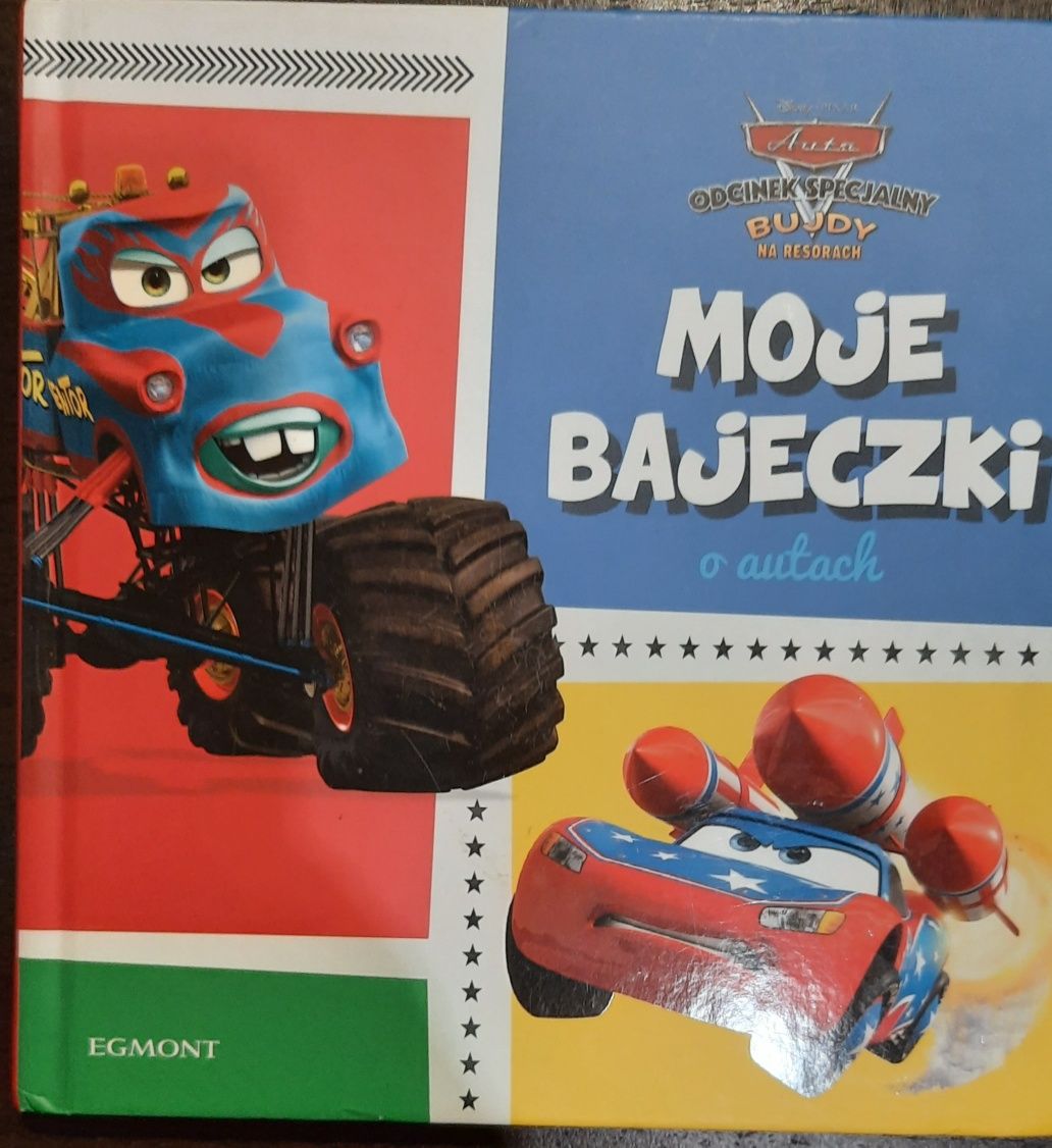 Auta  Disney książki i puzzle maxi