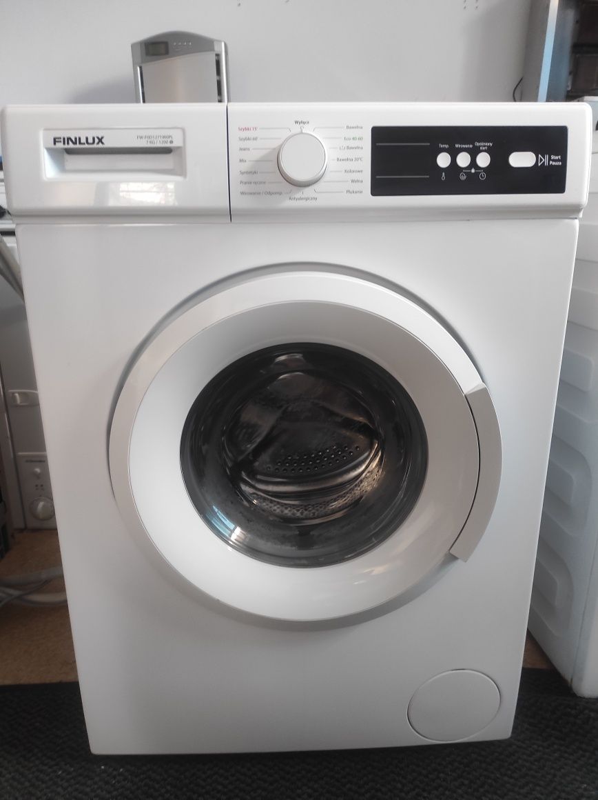 Pralka Finlux 2 letnia,slim 40cm, wsad 7kg, stan bdb