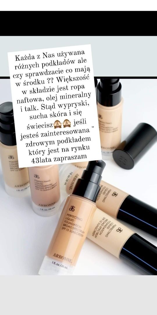 Podkład Arbonne 15spf