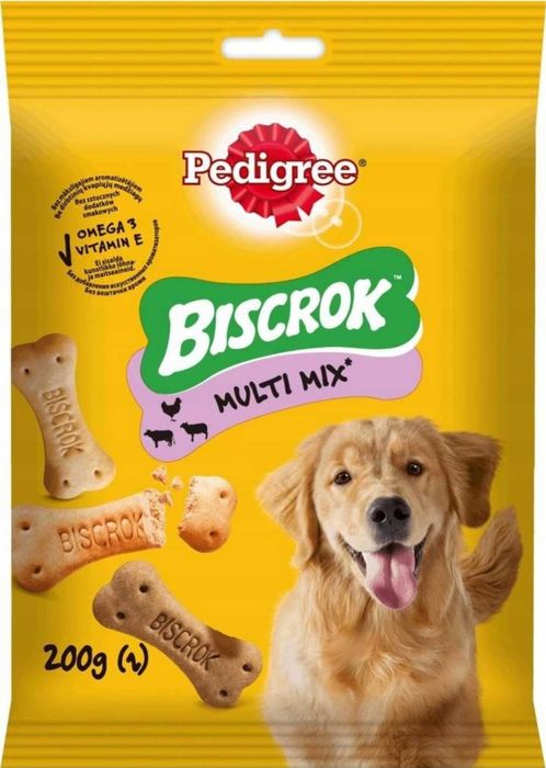 10 sztuk przysmaka dla psa Pedigree Biscrok 200g