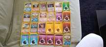 Cartas pokemon usadas