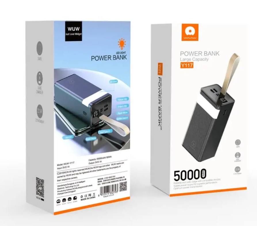 Powerbank WUW y117 50000mAh