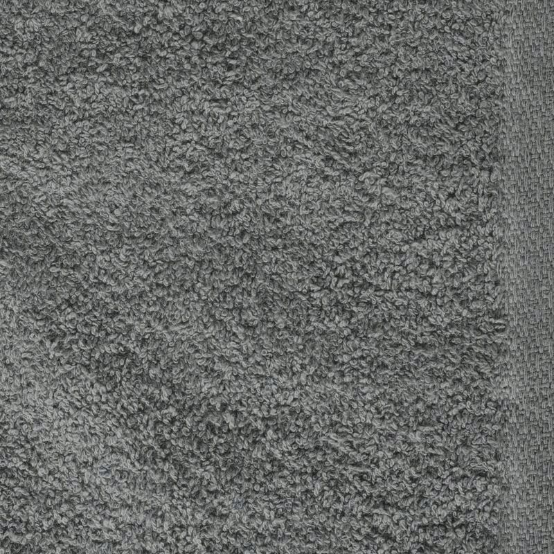 Ręcznik Gładki 1/50x90/27 stalowy 400g/m2 frotte