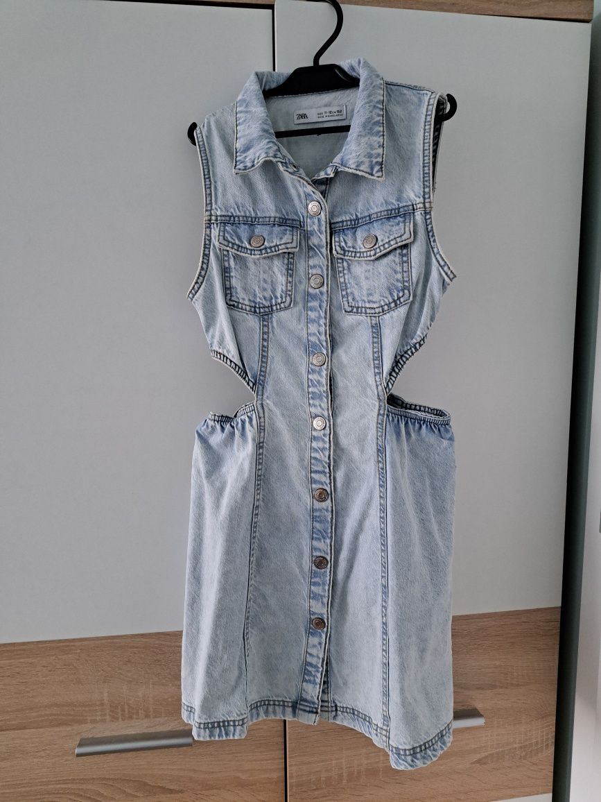 Sukienka jeansowa Zara