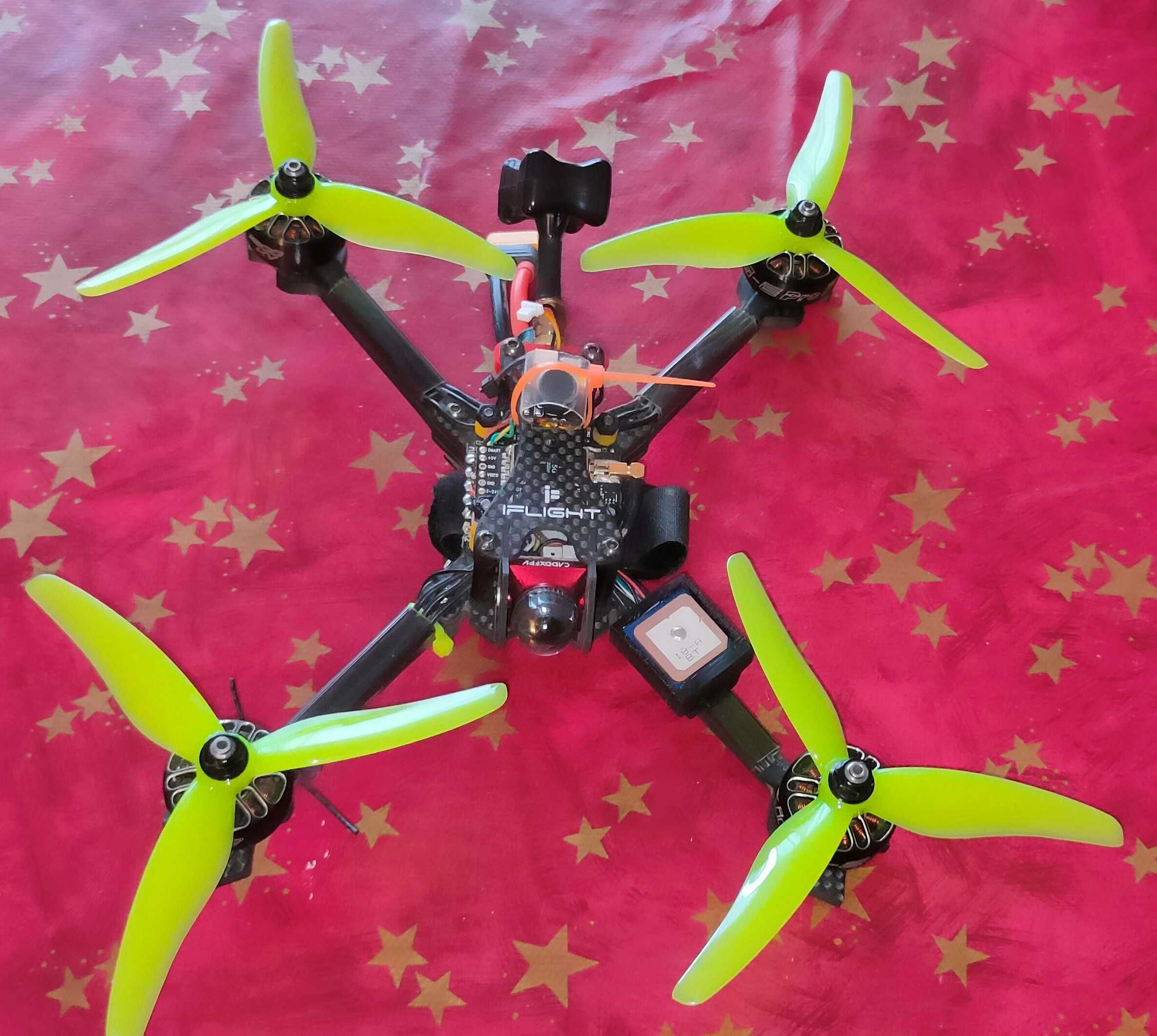 Drone 5 polegadas FPV + baterias