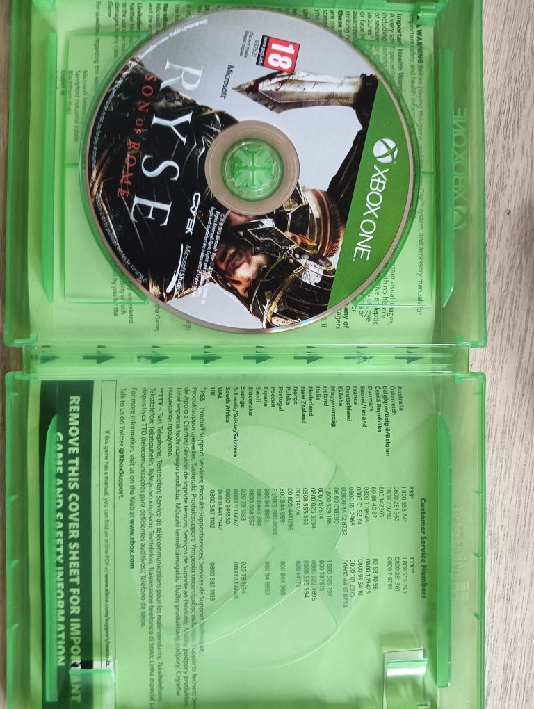 Ryse son of Rome Xbox super stan.2013r klasyk.