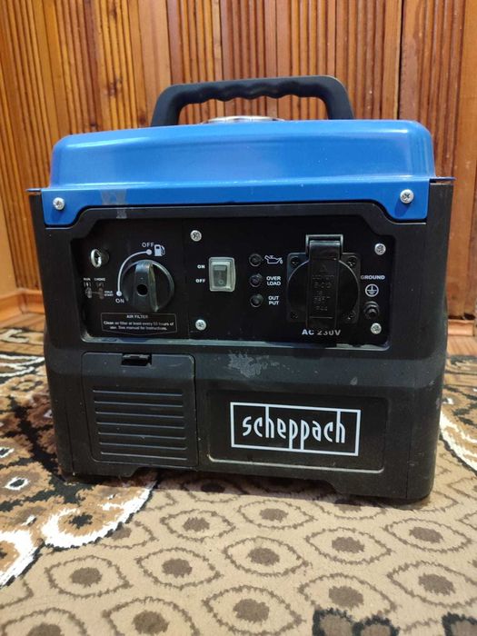 Продам інверторний бензиновий генератор Scheppach SG1400i