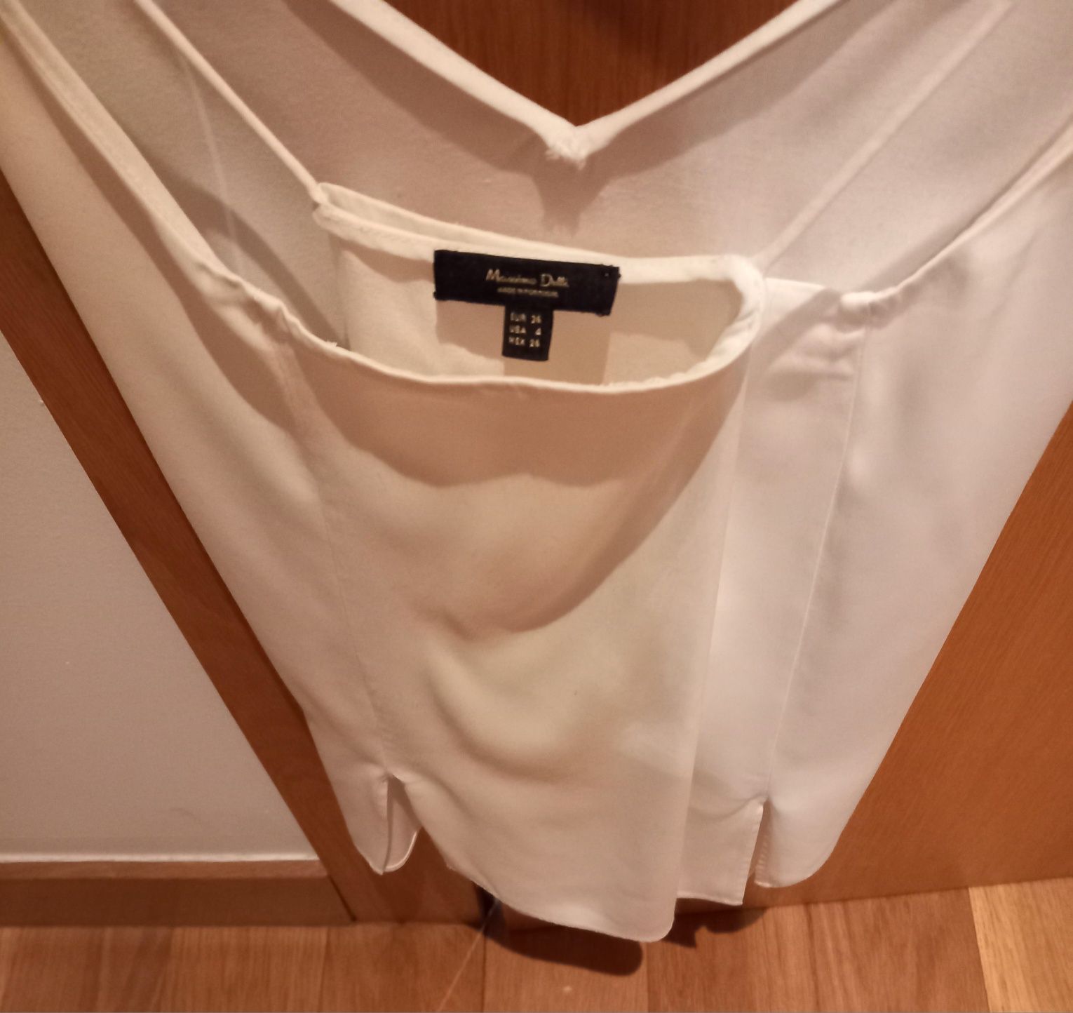 Top Seda S(Massimo Dutti)Novo Branco