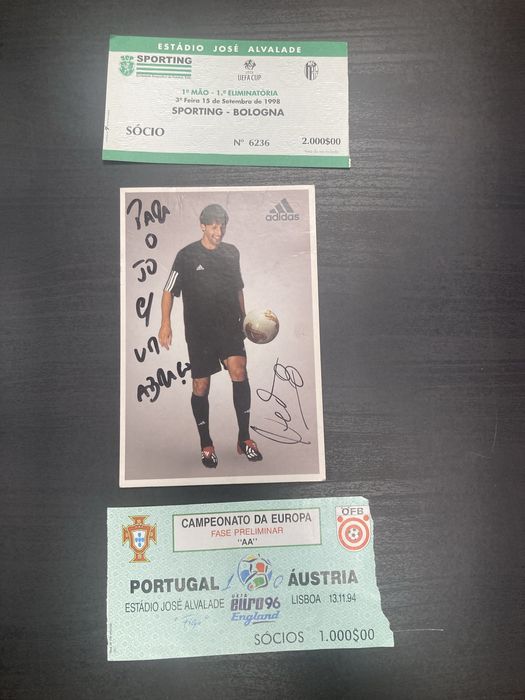Bilhetes do Sporting antigos
