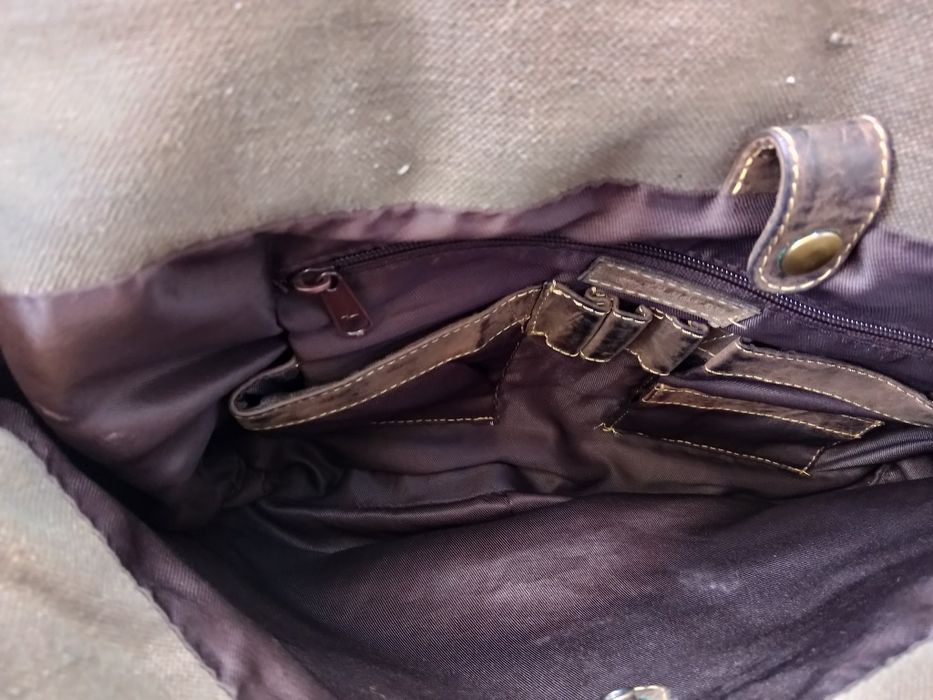 Torba skórzana duża