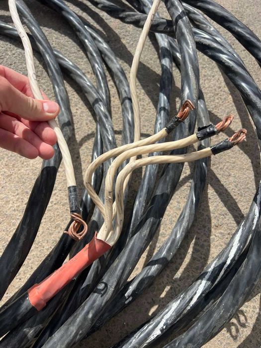 Кабель силовий ВВГнг. відрізками. 4х25, 4х16