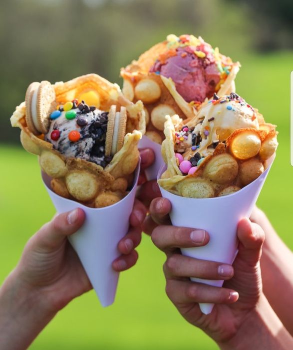 Maquina Bubble Waffle NOVA