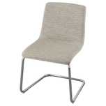 Cadeira, modelo LUSTEBO do IKEA,  tecido Viarp bege. 6 unidades.
