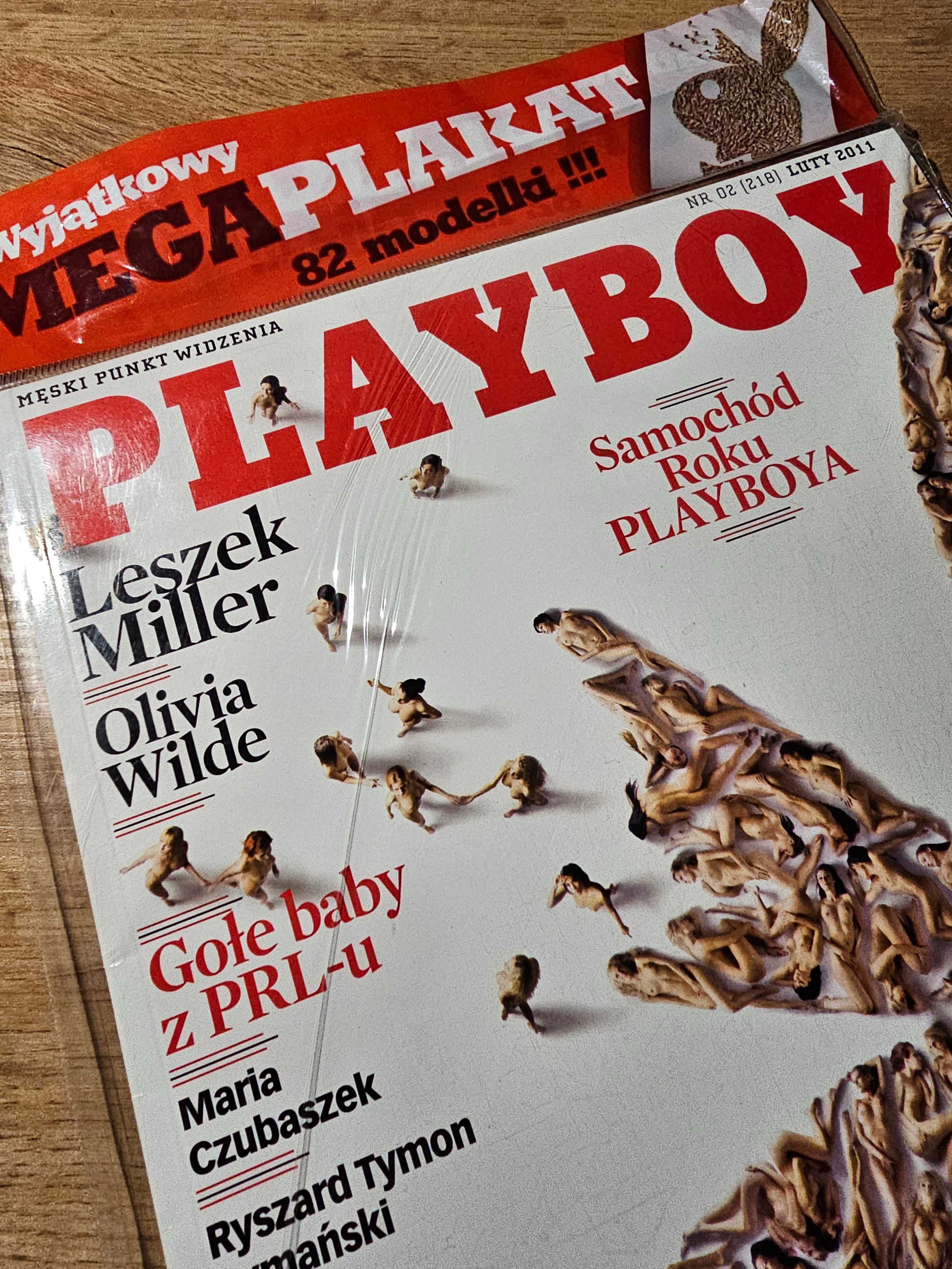 NOWY! Playboy 2/2011 + PLAKAT XXXL - Luiza Hryniewicz, Melanie Meijer