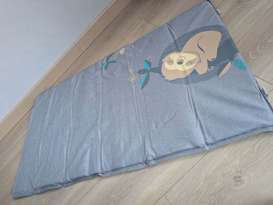 Łóżeczko turystyczne baby design espiro szare