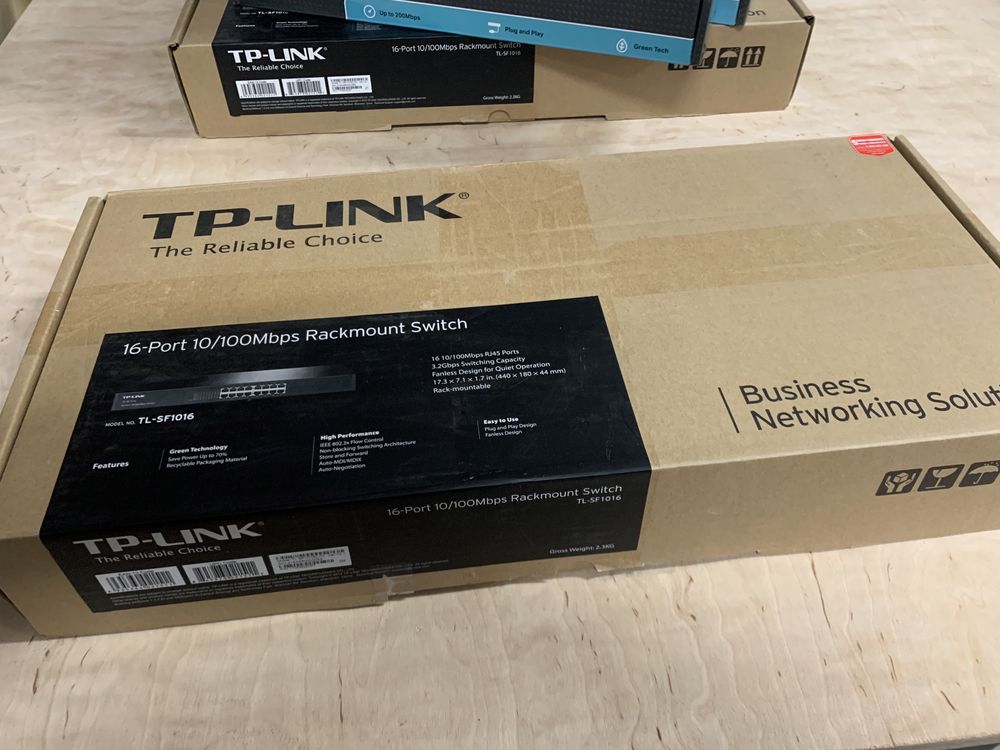Switch TP-Link TL SF 1016