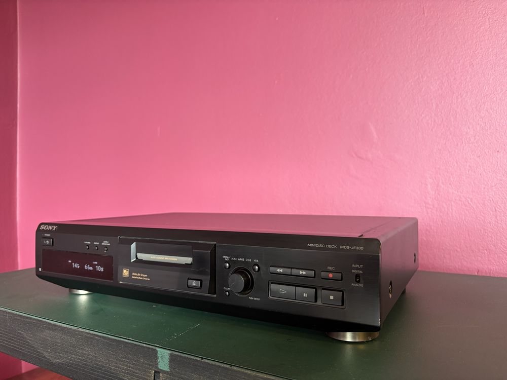 Sony MDS-JE330 – odtwarzacz MiniDisc