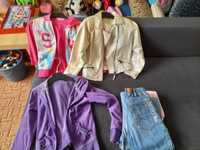 Ubranka i zabawki dla dziewczynki 3-8 lat