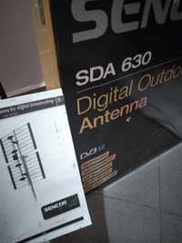 -75% Наружна 75 км антена SDA 630 SENCOR DVB-T телевізійна зовнішня