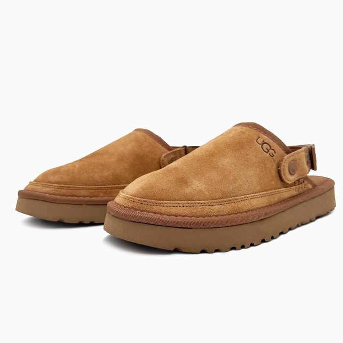 Чоловічі шльопанці Ugg Goldencoast Clog Chestnut (коричневі) ugg-0116