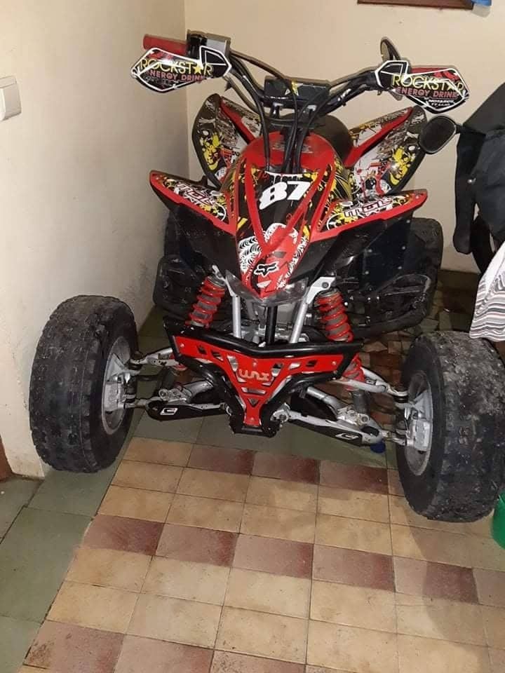 Vendo Honda trx 400 com marcha atras 2010 matricula