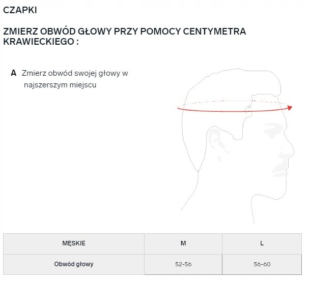 4f Gruba Ciepła Czapka Zimowa Z Opaską Polarową Nowind Pro Wełna / roz